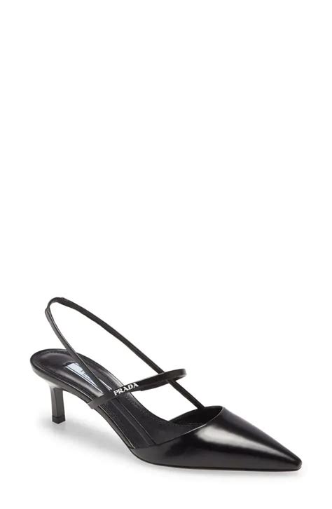 prada mary jane slingback pump.